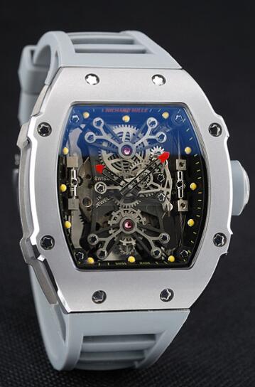 Richard Mille Replica Watch Rafael Nadal RM 027-01 White Rubber